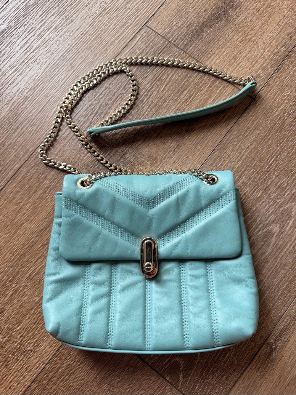 TED BAKER Small Quilted Chain Crossbody Bag